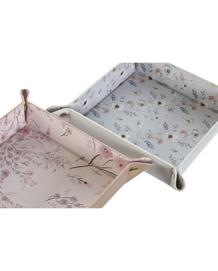 BANDEJA VACIABOLSILLOS PU PVC 20,5X20,5X4 2 SURT.