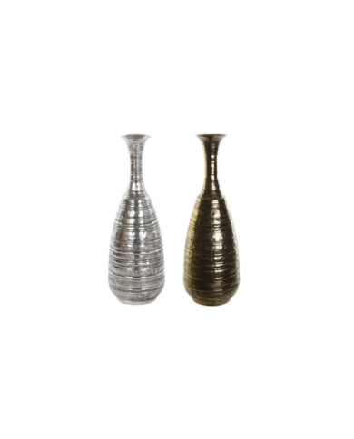 JARRON ALUMINIO 24X24X67 DESGASTADO 2 SURT.