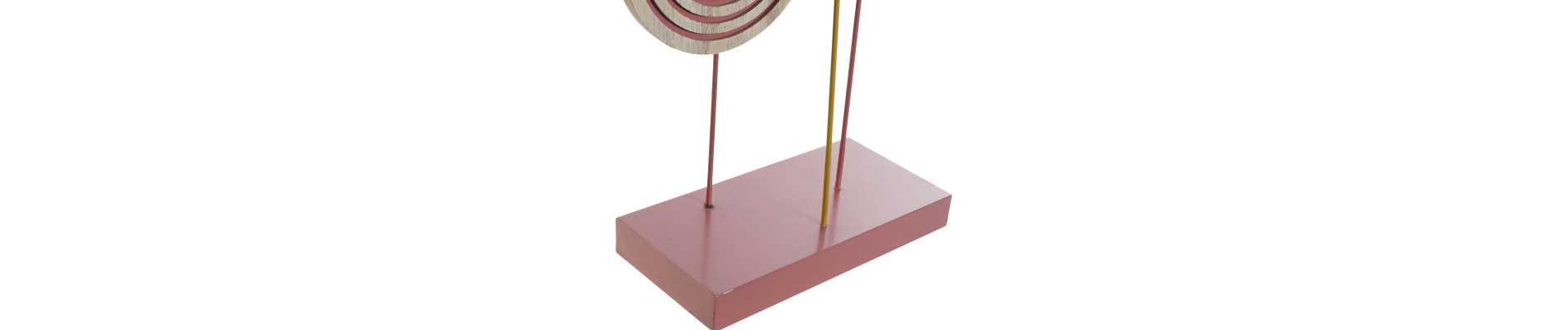 DECORACION MDF 20X10X50 ROSA