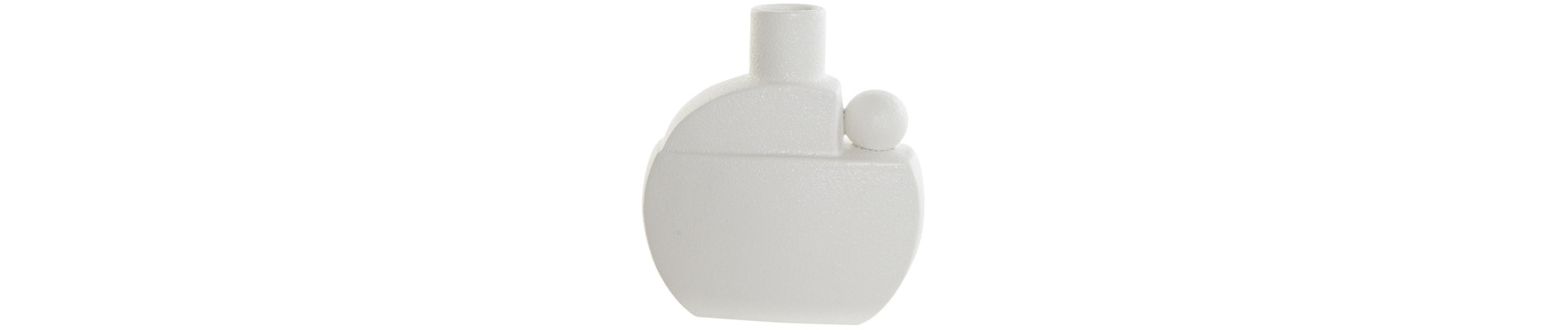 JARRON CERAMICA 17X7X19,5 BLANCO