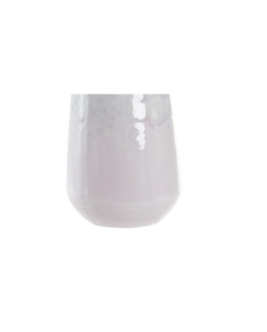 JARRON CERAMICA 15X15X32 BICOLOR CRAQUELADO
