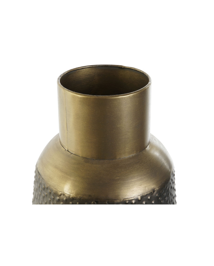 JARRON METAL 25X25X47 GRIS OSCURO