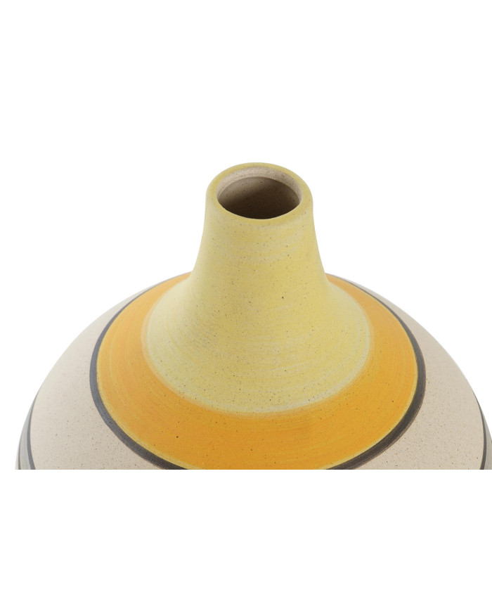 JARRON CERAMICA 15X15X19 MOSTAZA
