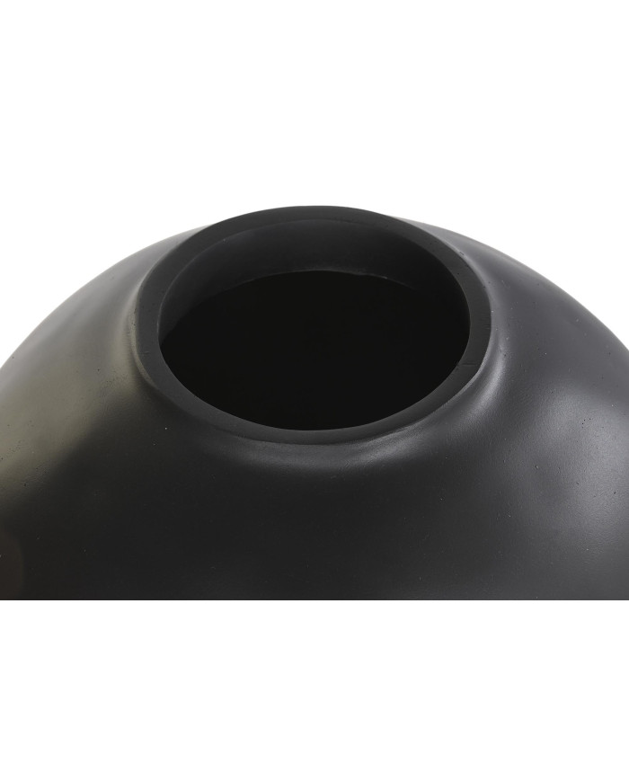 JARRON RESINA 34X34X73,5 MUJER MATE NEGRO