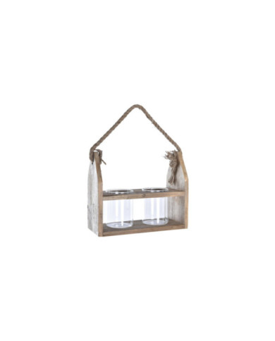 JARRON CRISTAL PAULOWNIA 28X12X22 10 CUERDA