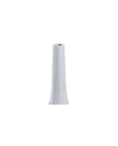 JARRON RESINA 18X18X50 BLANCO
