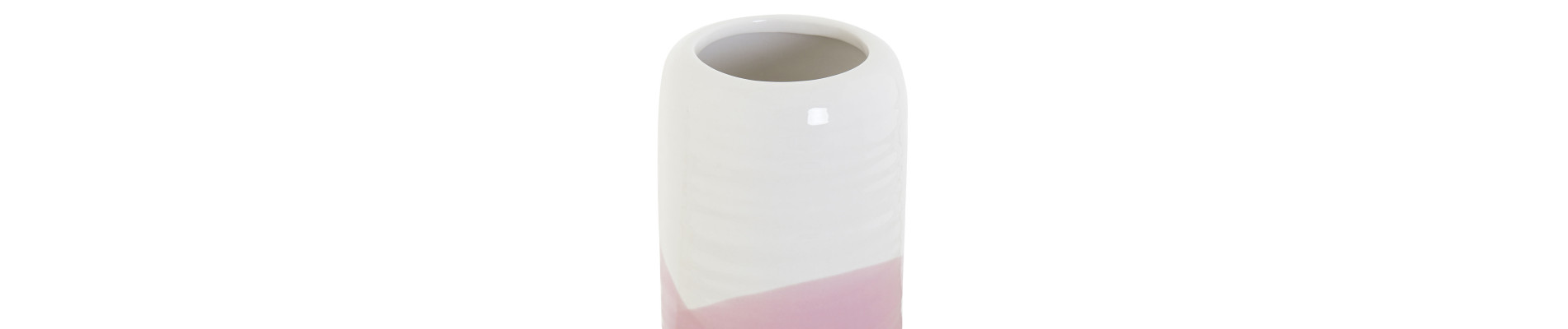 JARRON PORCELANA 12,2X12,2X26 ROSA