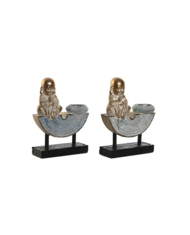 FIGURA RESINA 12X4,6X16 MONJE DECAPE 2 SURT.