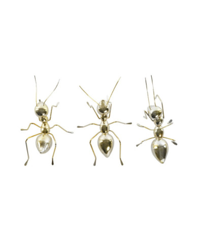 FIGURA RESINA METAL 23X15X11 HORMIGA 3 SURT.