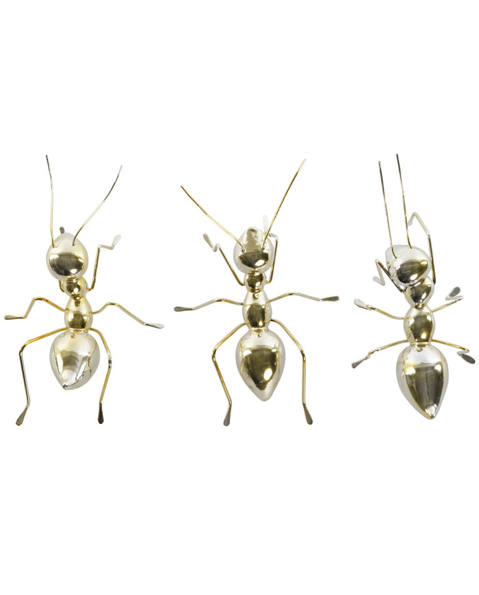 FIGURA RESINA METAL 23X15X11 HORMIGA 3 SURT.