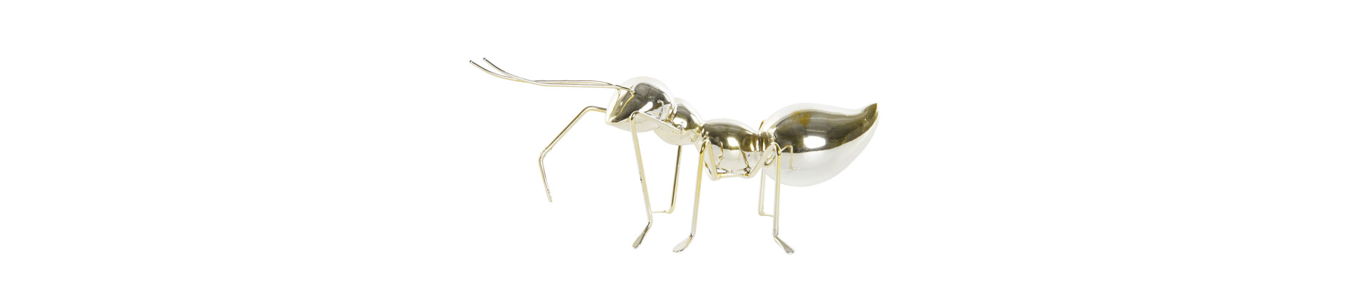 FIGURA RESINA METAL 23X15X11 HORMIGA 3 SURT.