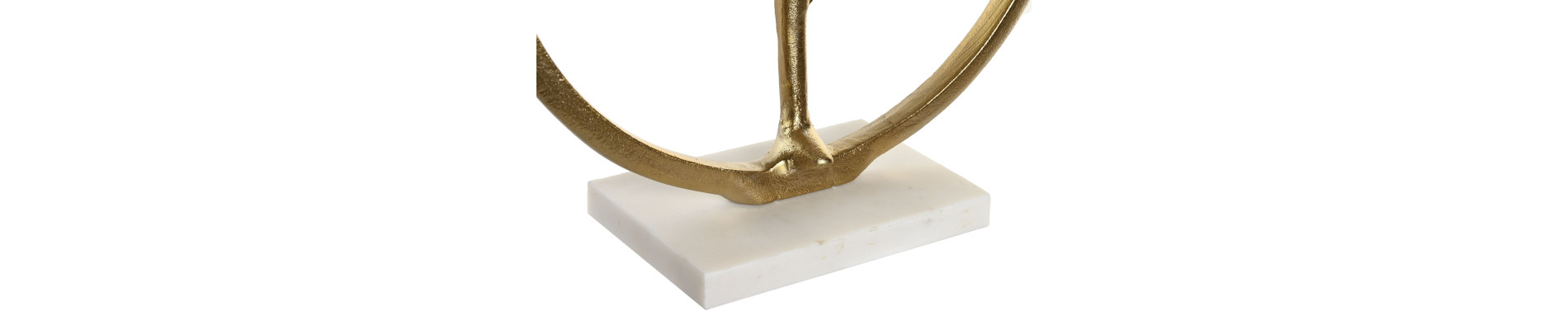 FIGURA ALUMINIO MARMOL 33X11X35,5 YOGA 2 SURT.