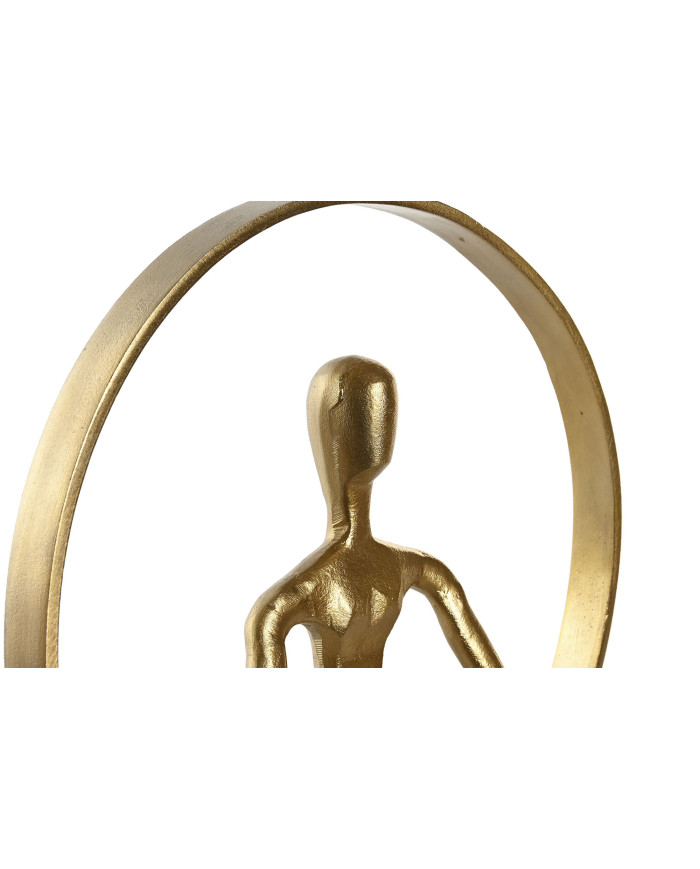 FIGURA ALUMINIO MARMOL 33X11X35,5 YOGA 2 SURT.