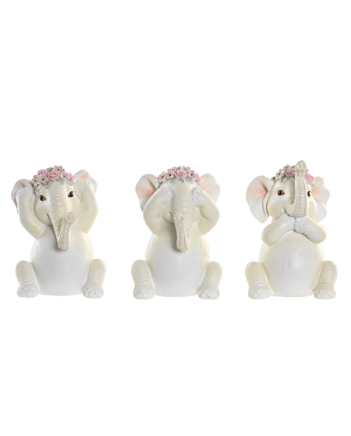 FIGURA RESINA 6X6,5X10 ELEFANTE 3 SURT.