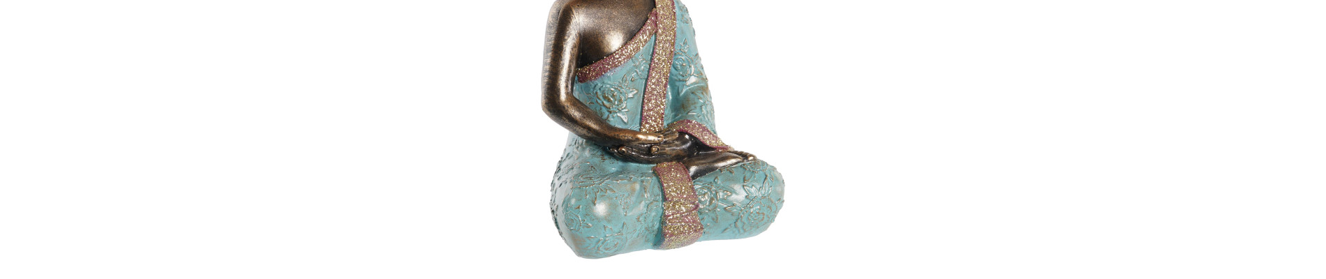 FIGURA RESINA 13,8X10,3X24,3 BUDA 2 SURT.