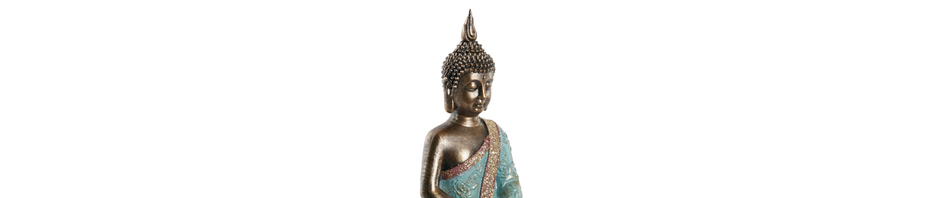 FIGURA RESINA 13,8X10,3X24,3 BUDA 2 SURT.