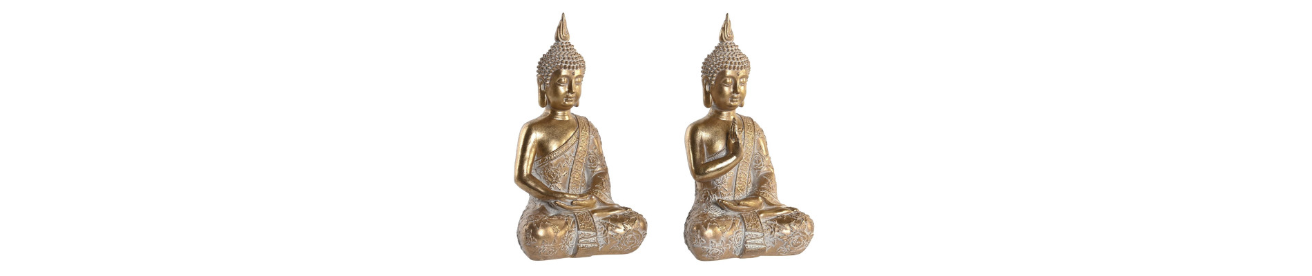 FIGURA RESINA 13,8X10,3X24,3 BUDA 2 SURT.