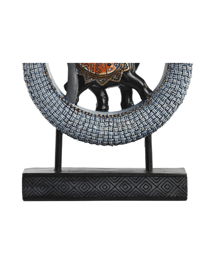 FIGURA RESINA METAL 19,5X6,3X25,5 ELEFANTE 2 SURT.