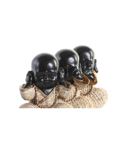 FIGURA RESINA 12X7,5X15,5 MONJE 6 SURT.