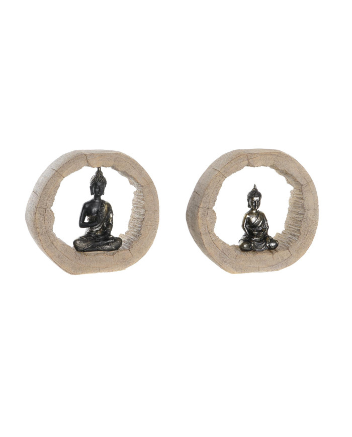 FIGURA RESINA 20,5X6X18,5 BUDA TRONCO 2 SURT.