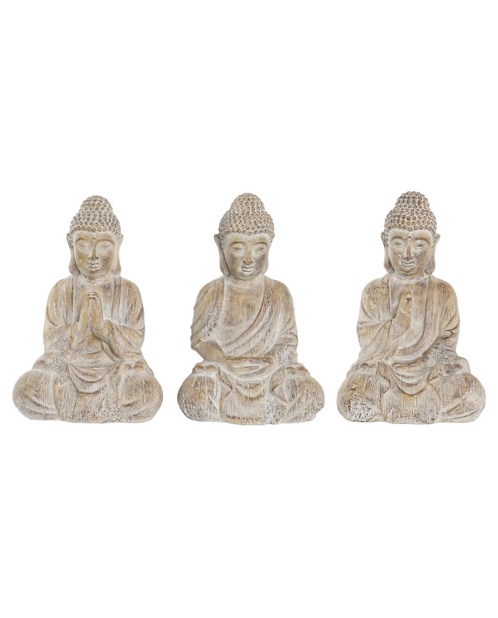 FIGURA MAGNESIA 30,5X24X45 BUDA ENVEJECIDO 3 SURT.