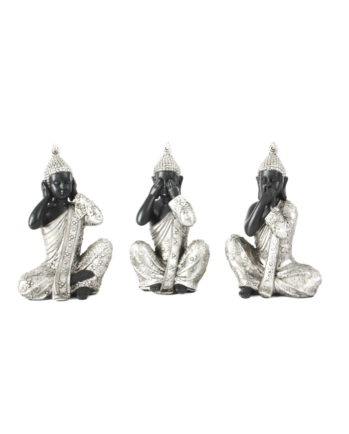 FIGURA RESINA 16X11X25 BUDA 3 SURT.