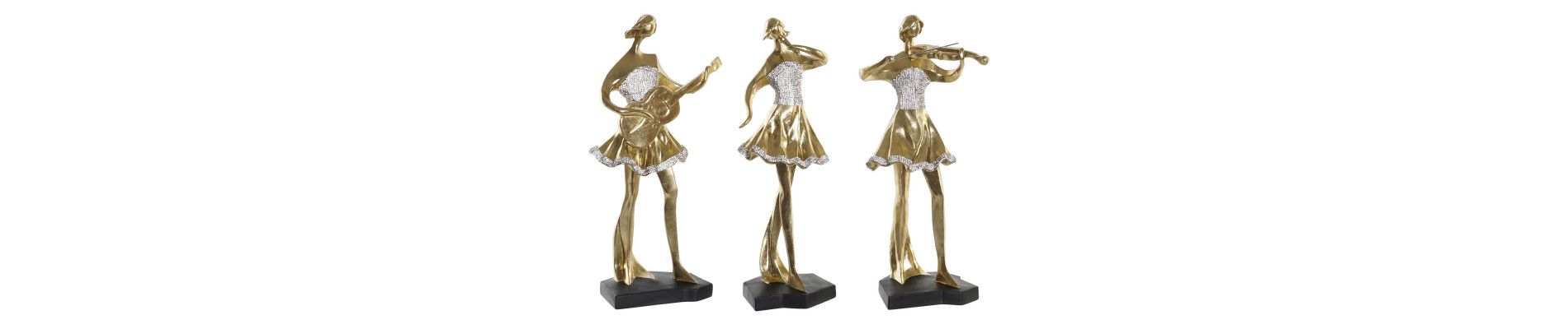 FIGURA MANGO RESINA 9X15X40 MUJER 2 SURT.