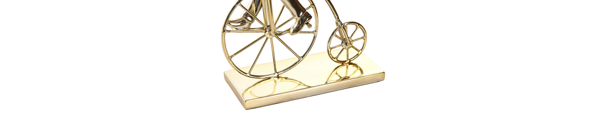 FIGURA RESINA METAL 22,5X11X33,5 BICICLETA 2 SURT.