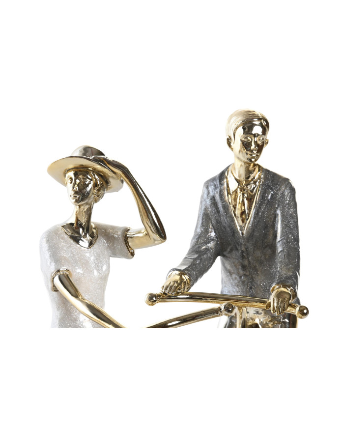 FIGURA RESINA METAL 22,5X11X33,5 BICICLETA 2 SURT.