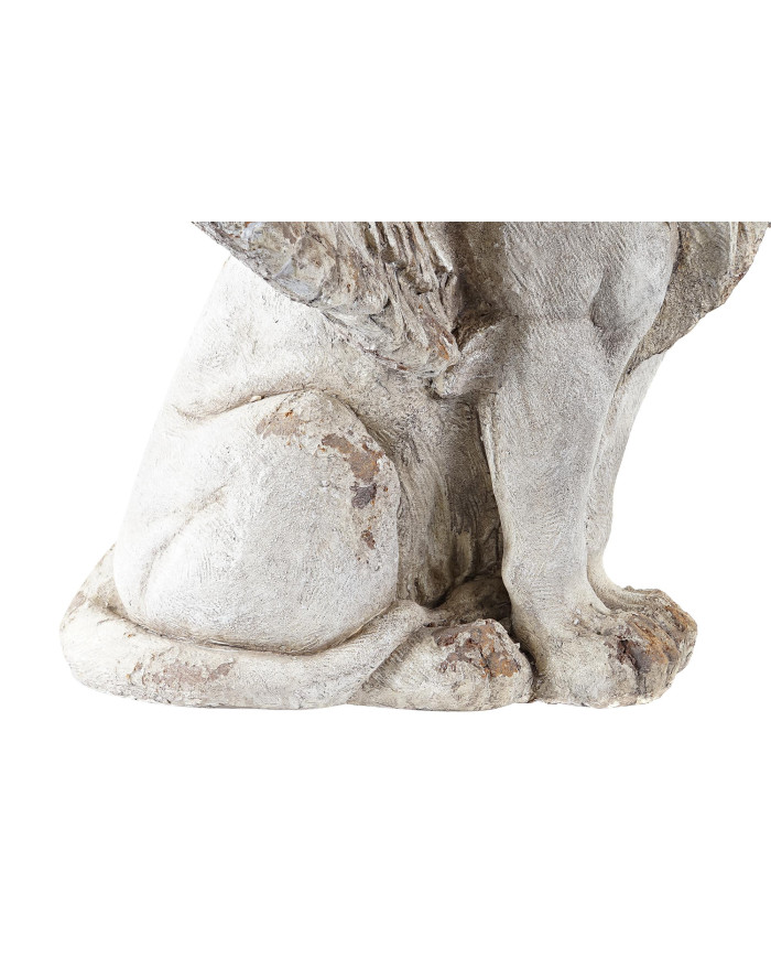 FIGURA MAGNESIA 97X48X62 LEON ALAS ENVEJECIDO