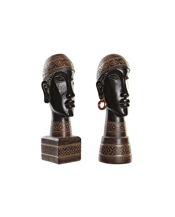 FIGURA RESINA 15X16X43,5 AFRICANA 2 SURT.
