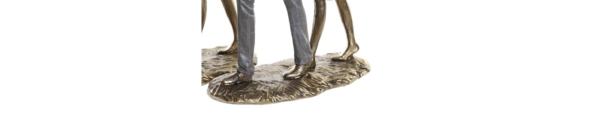 FIGURA RESINA METAL 17,5X8,5X31 FAMILIA 2 SURT.