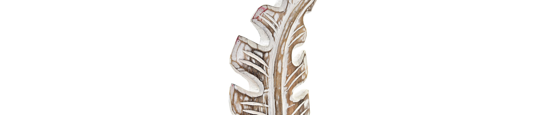 FIGURA ALBASIA 15X10X40 HOJA ENVEJECIDO NATURAL