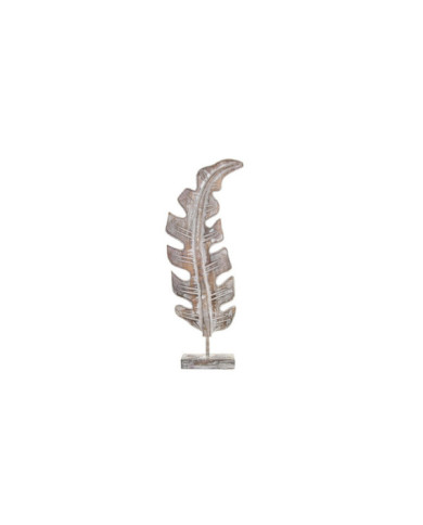 FIGURA ALBASIA 25X10X65 HOJA ENVEJECIDO NATURAL
