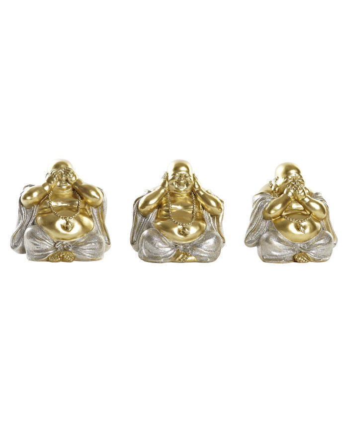 FIGURA RESINA 19,5X15X19,5 BUDA 3 SURT.