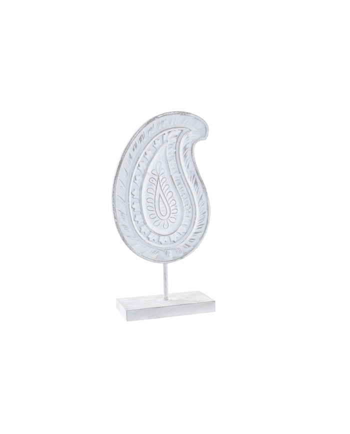 DECORACION MDF 13X6X27 PASLEY DECAPE BLANCO