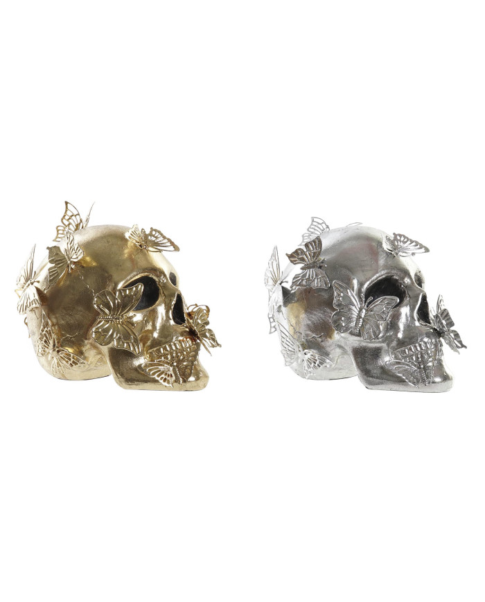 FIGURA RESINA 20,5X16X15,5 CALAVERA 2 SURT.