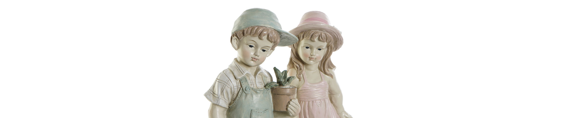FIGURA RESINA 18X15X41 NIÑO 2 SURT.