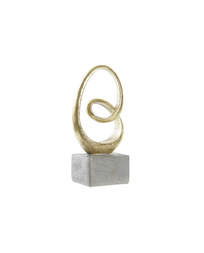 FIGURA METAL 12X8X25 DORADO