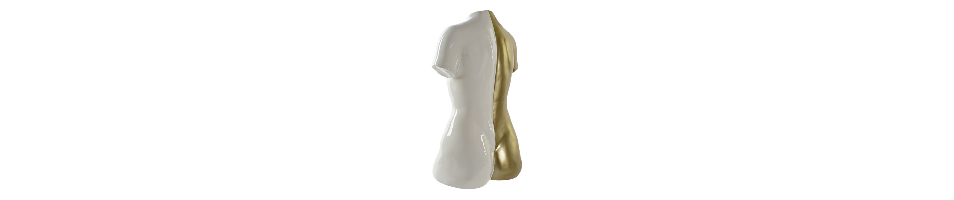 FIGURA RESINA 32X19X50 BUSTO CLASICO BRILLANTE