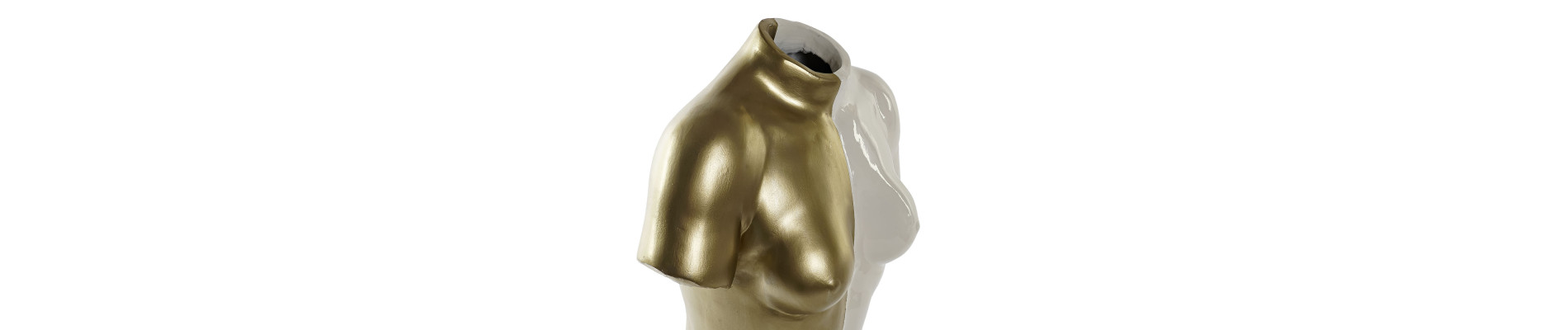 FIGURA RESINA 32X19X50 BUSTO CLASICO BRILLANTE