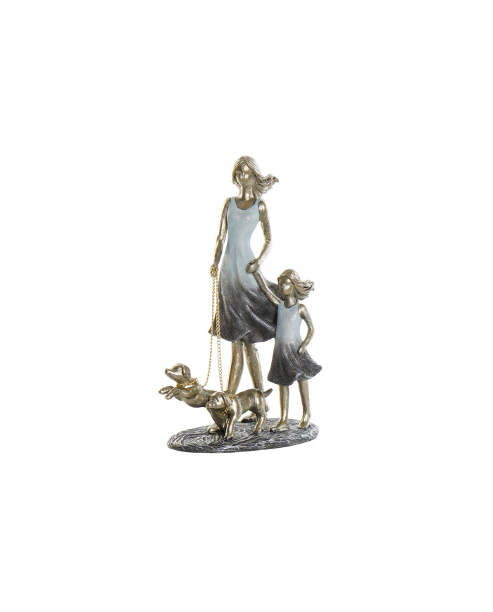FIGURA RESINA 16X9,5X24 FAMILIA AZUL