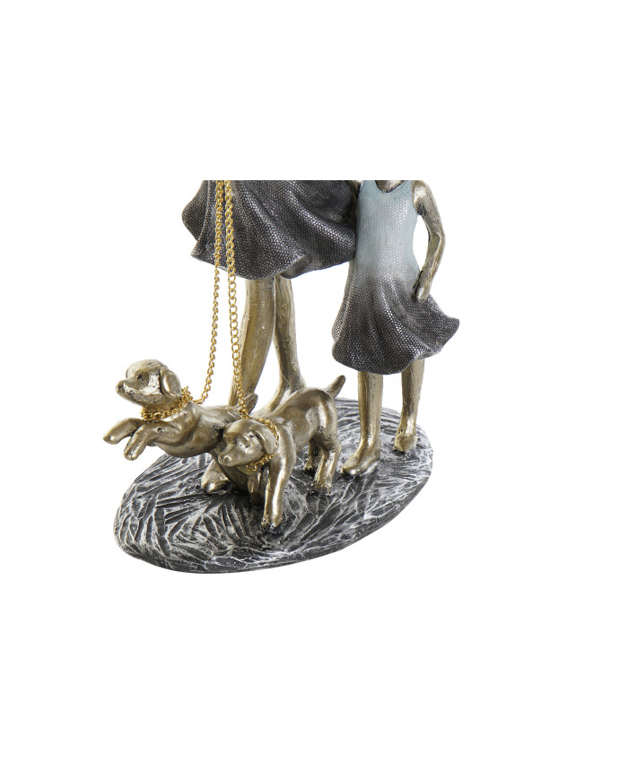 FIGURA RESINA 16X9,5X24 FAMILIA AZUL