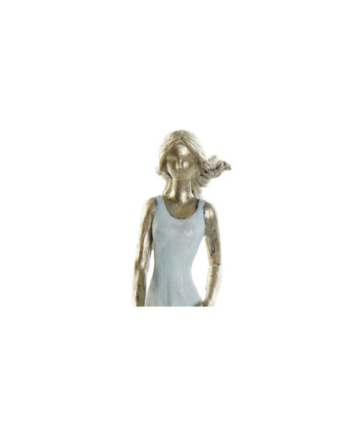 FIGURA RESINA 16X9,5X24 FAMILIA AZUL