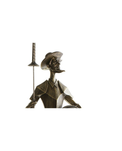 FIGURA RESINA 17,5X15,5X57,5 QUIJOTE COBRIZO
