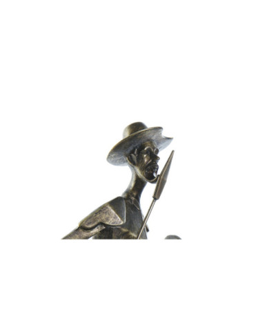 FIGURA RESINA 42X13X43,5 QUIJOTE COBRIZO