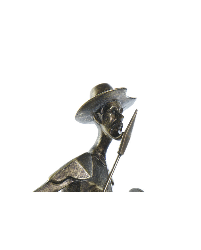 FIGURA RESINA 42X13X43,5 QUIJOTE COBRIZO