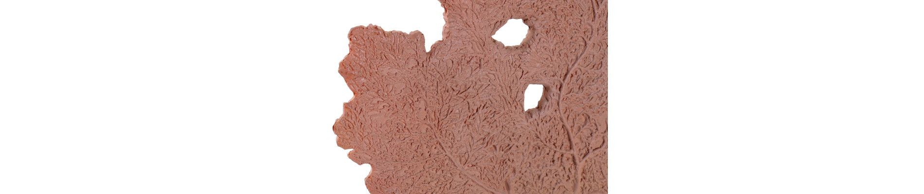 FIGURA RESINA MARMOL 41,5X8X39,5 CORAL