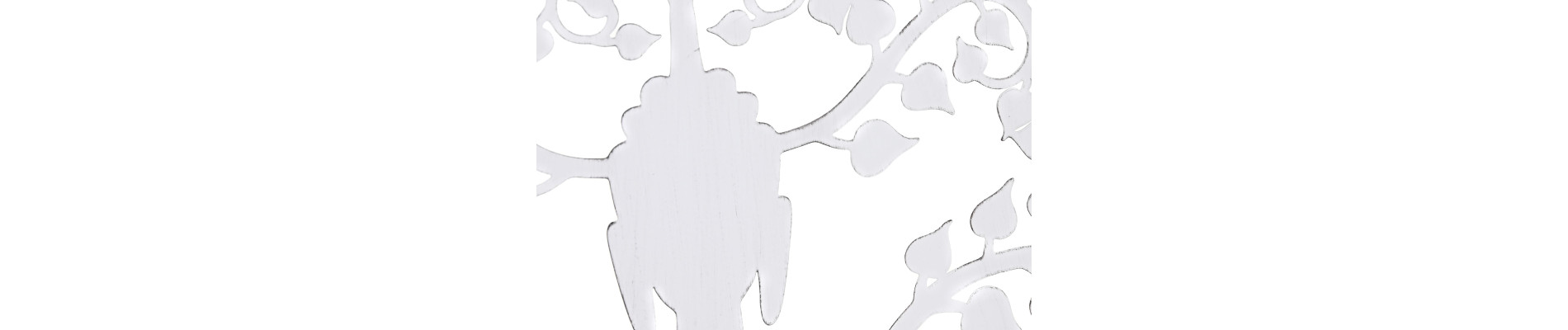 DECORACION PARED METAL 40X1X40 BUDA 2 SURT.