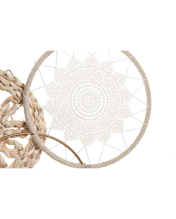 DECORACION PARED FIBRA MAIZ 79X7X41,5 NATURAL